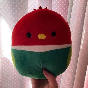 NWT Squishmallow Red Bird
